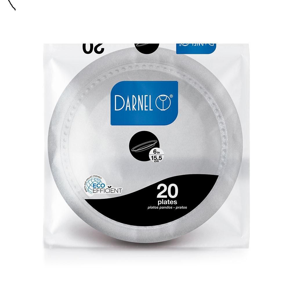 Platos desechables DARNEL pando 15.5 cm img #1