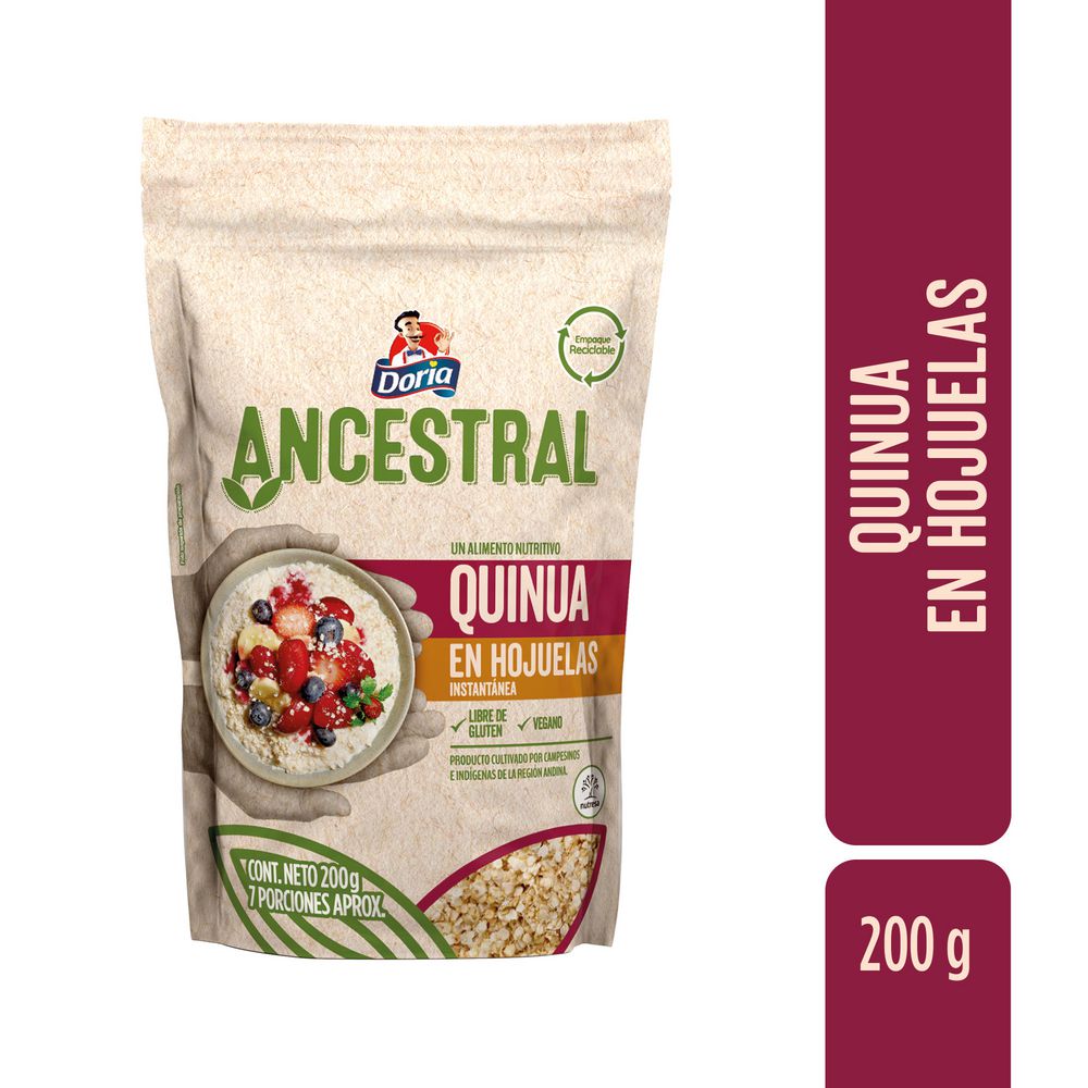 Quinua DORIA en hojuelas (200  gr)