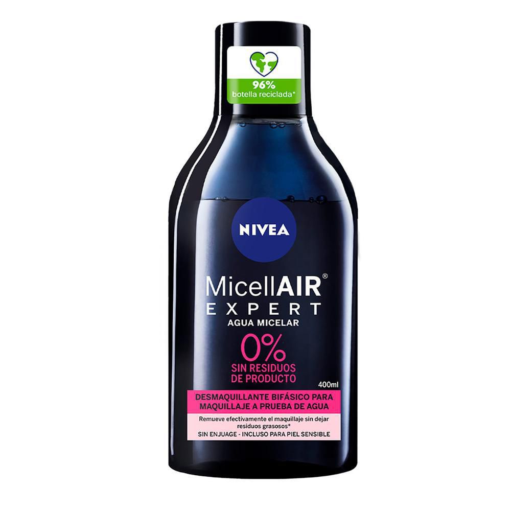 Agua micelar NIVEA desmaquillante expert (400  ml)