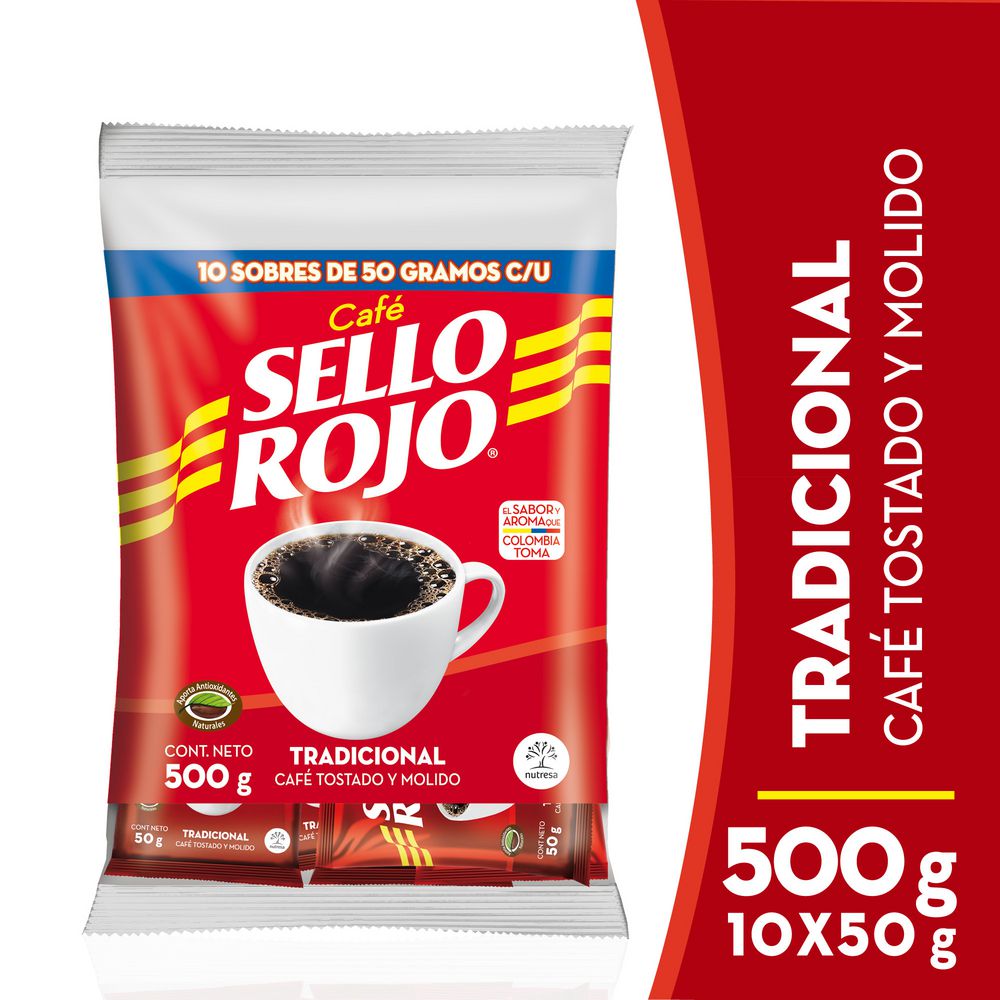 Café SELLO ROJO Molido (500  gr) img #1