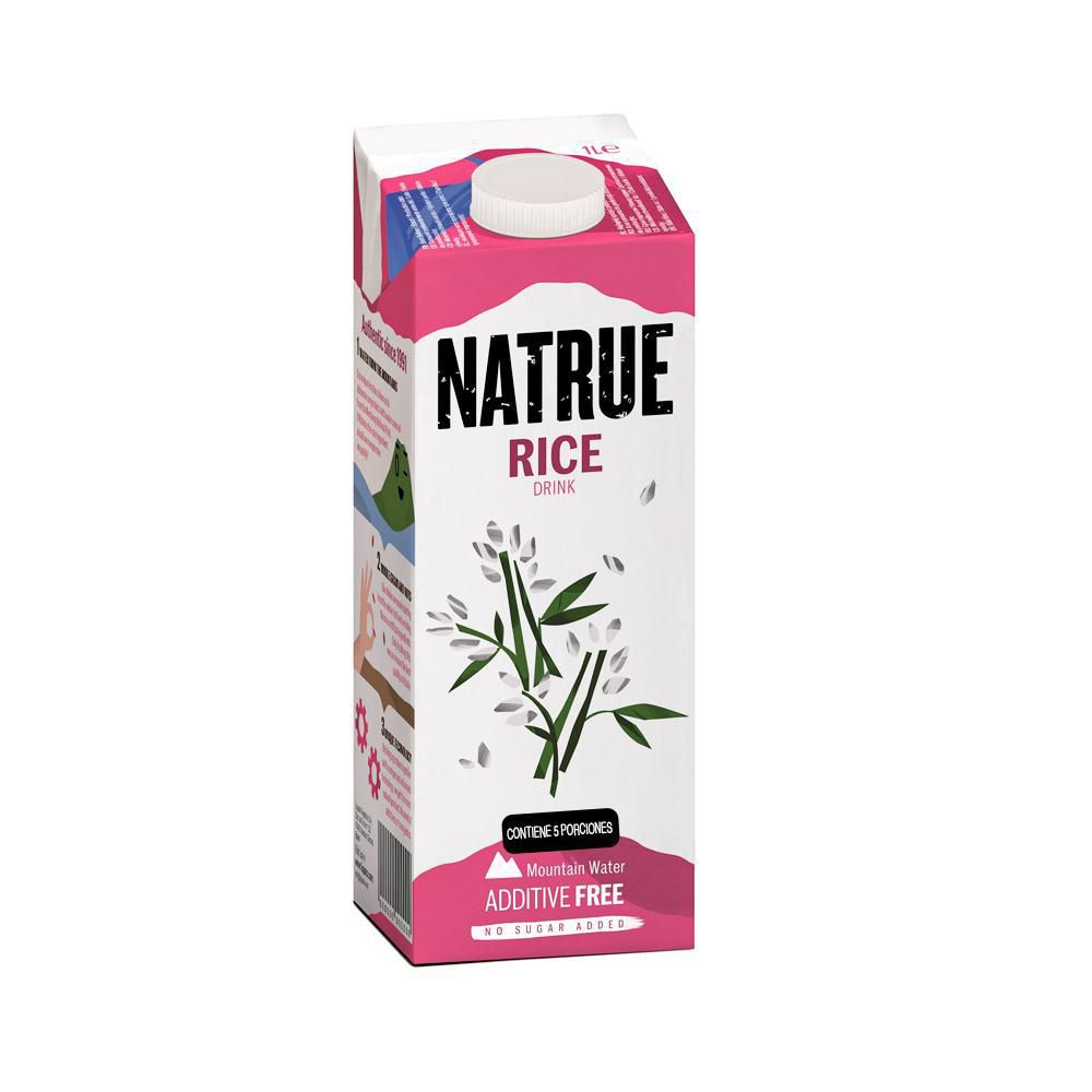 Bebida de arroz NATRUE libre de aditivos (1000  ml)