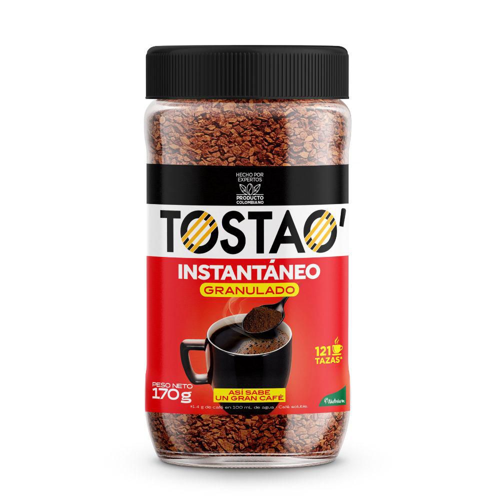 Café TOSTAO Soluble Instantáneo Granulado (170  gr)