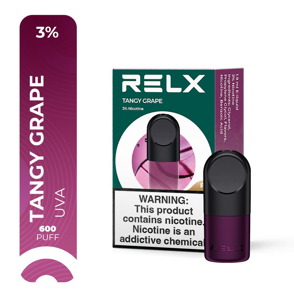 Cápsula RELX tangy grape (1  und)
