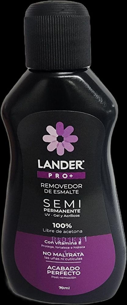 Removedor LANDER ESMALTE SEMI PERMANENTE LIBRE (70  ml) img #2