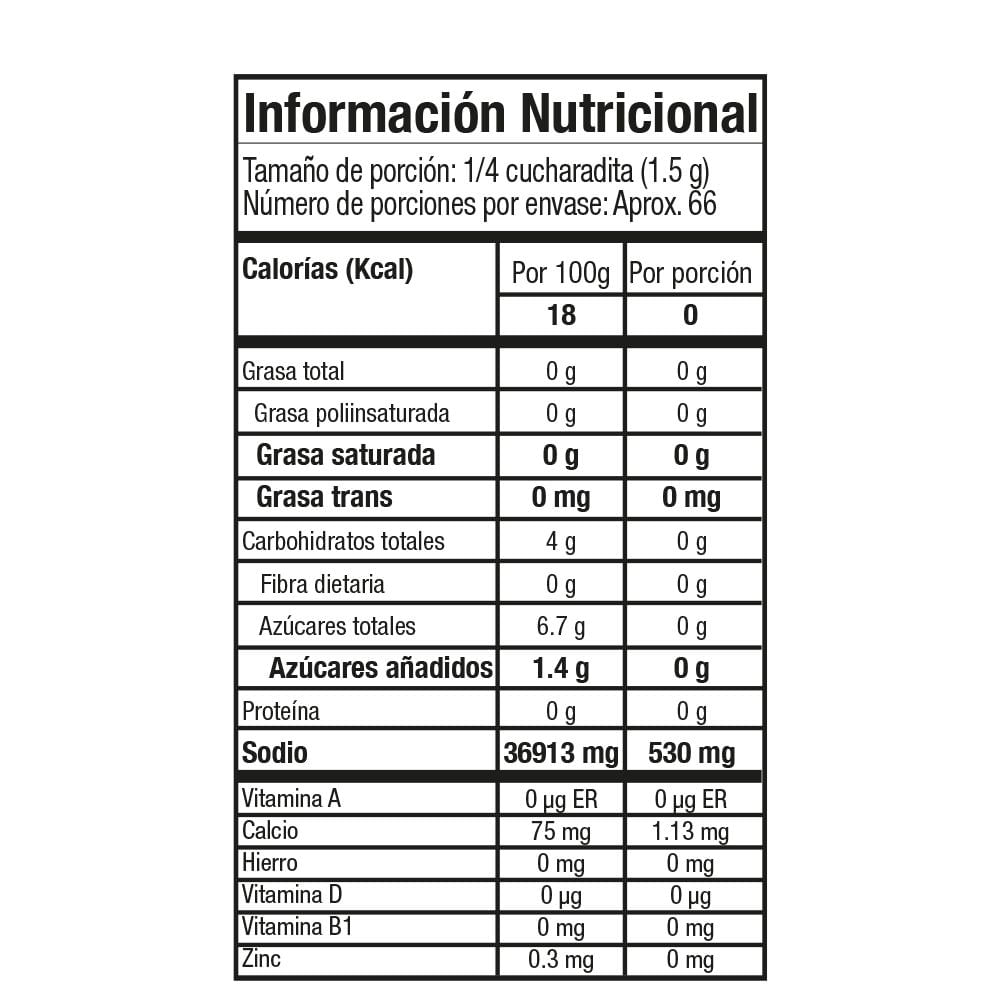 Sal REFISAL marina pimentón picante (100  gr) img #3