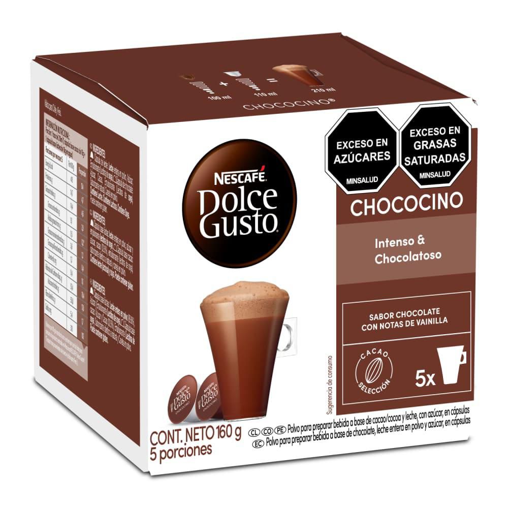 Cápsulas de café NESCAFE DOLCE GUSTO chococcino x 5 tazas (160  gr) img #6