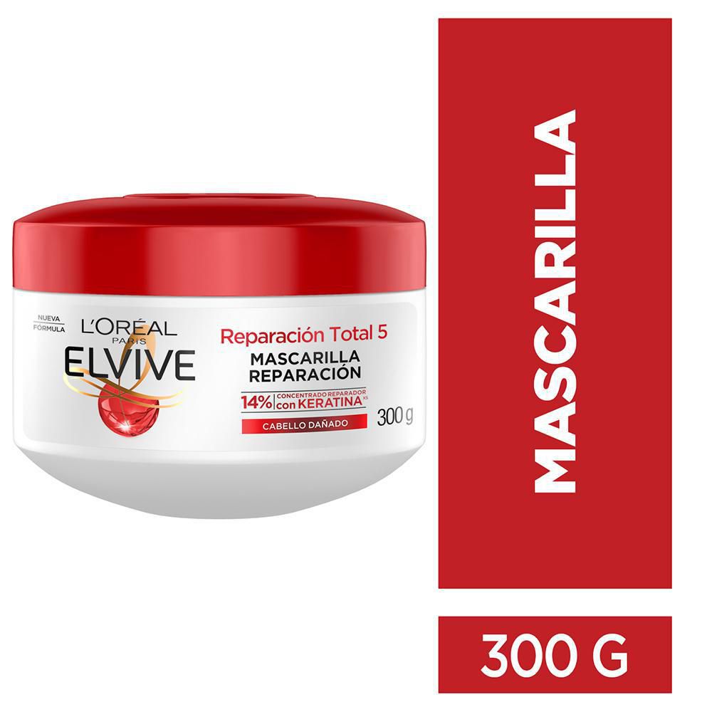 Tratamiento capilar ELVIVE reparación total (300  gr)