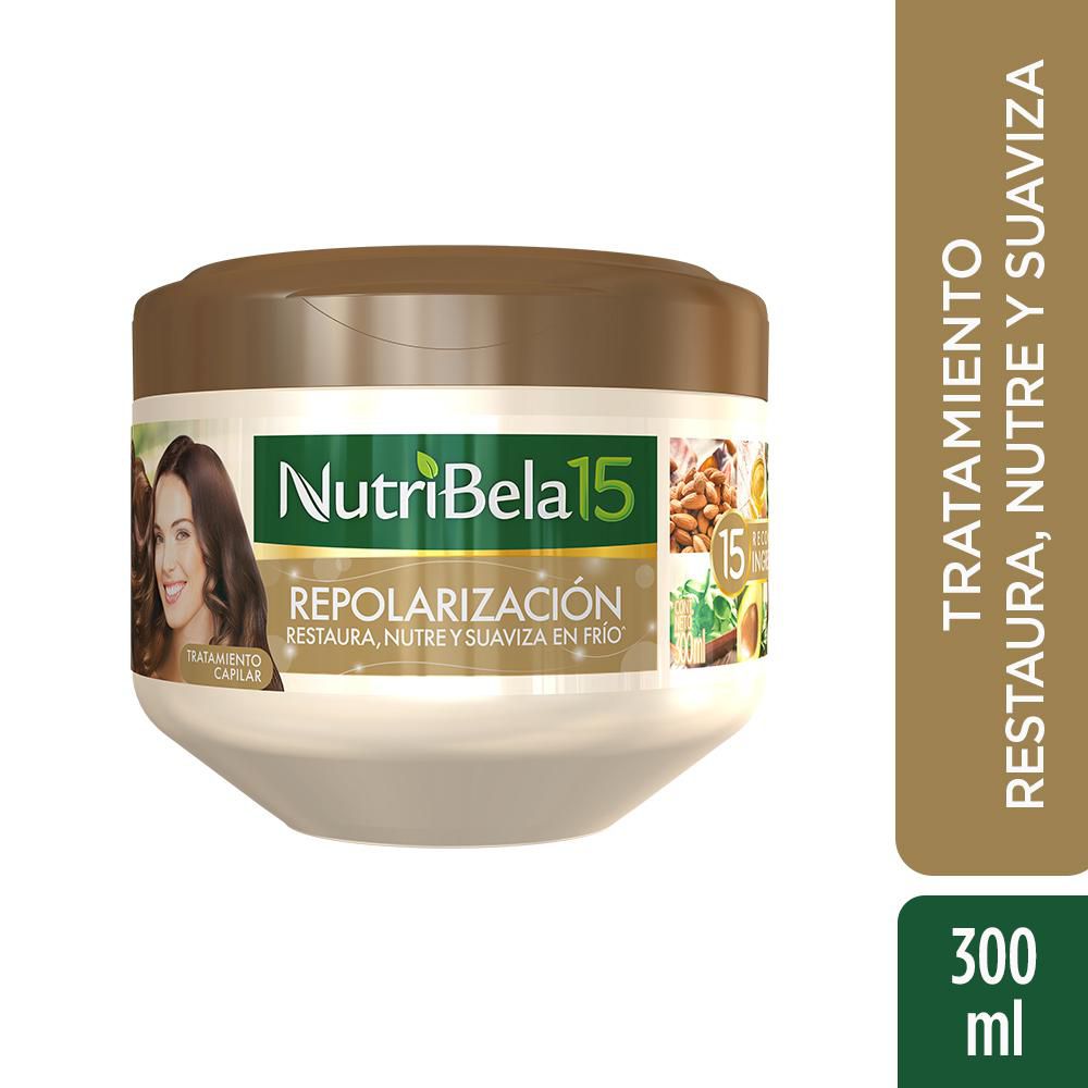 Tratamiento capilar NUTRIBELA repolarización nutre y suaviza (300  ml)