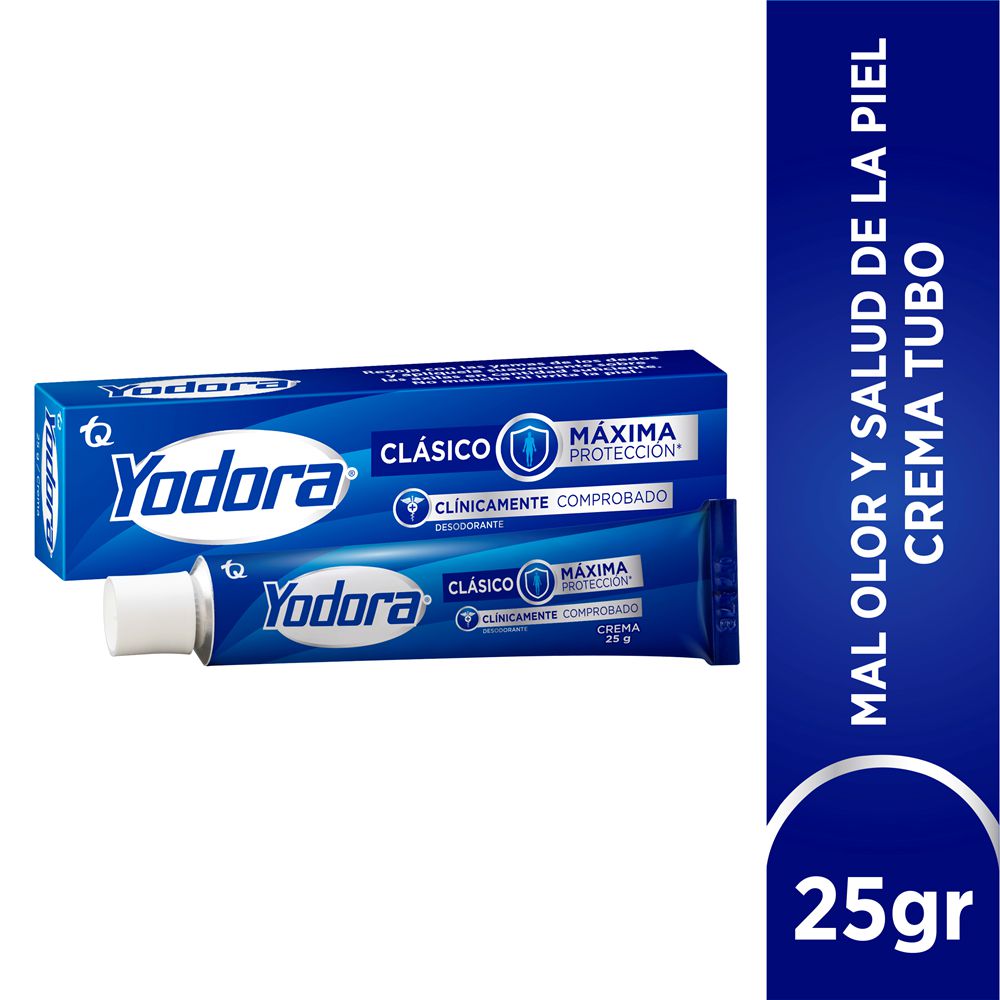 Desodorante YODORA crema clásico maxima protección (25  gr) img #1