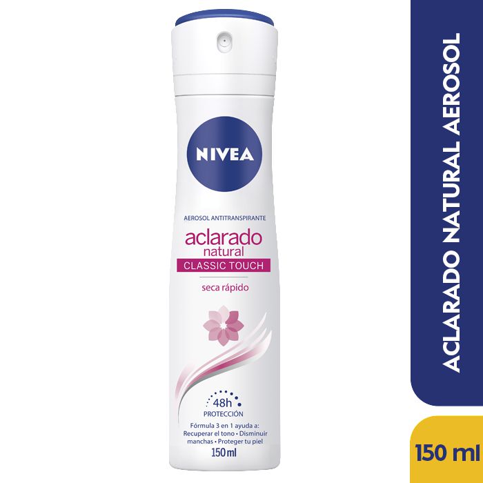 Desodorante NIVEA tono natural classic mujer spray (150  ml) img #1
