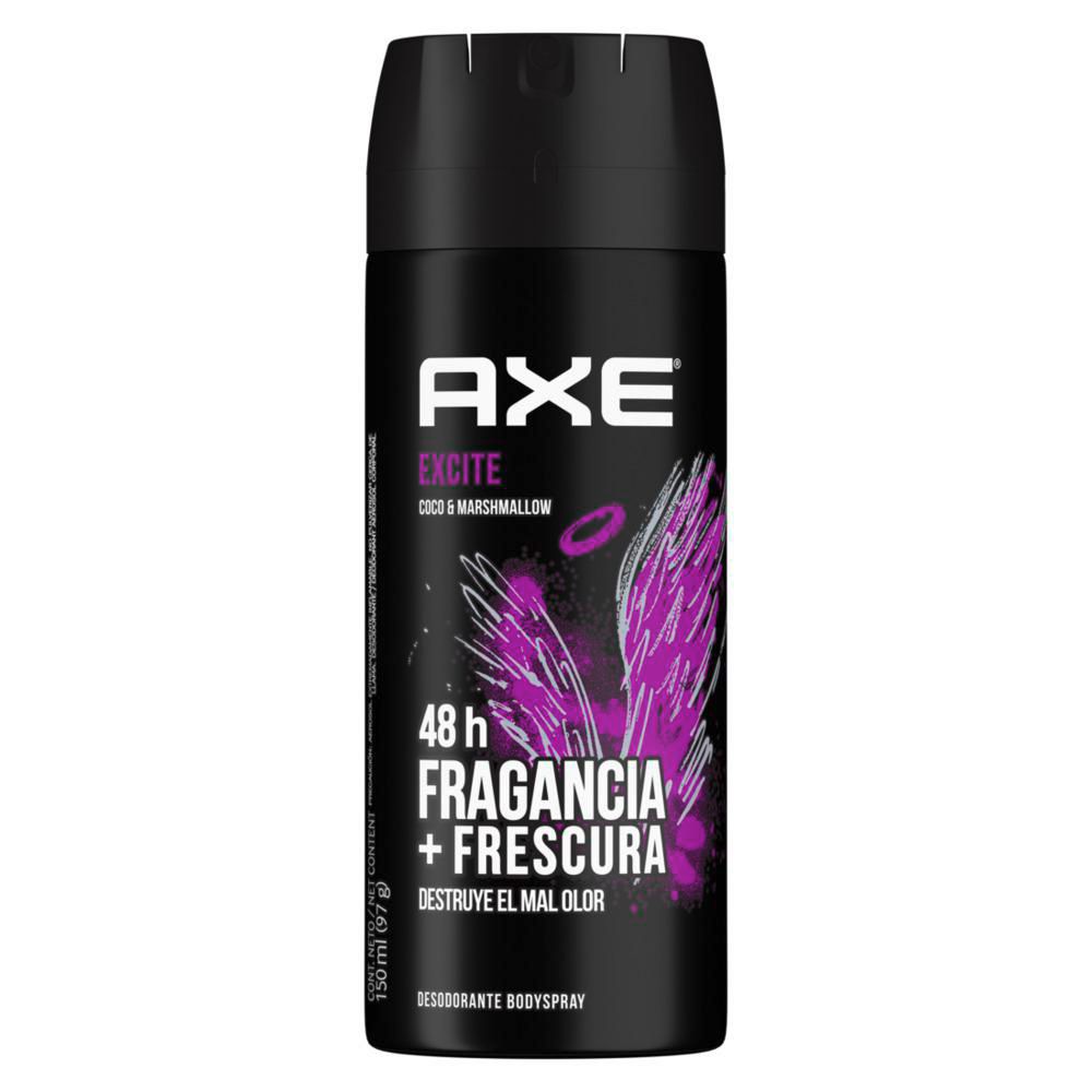 Desodorante AXE excite fragancia y frescura aerosol (150  ml) img #1