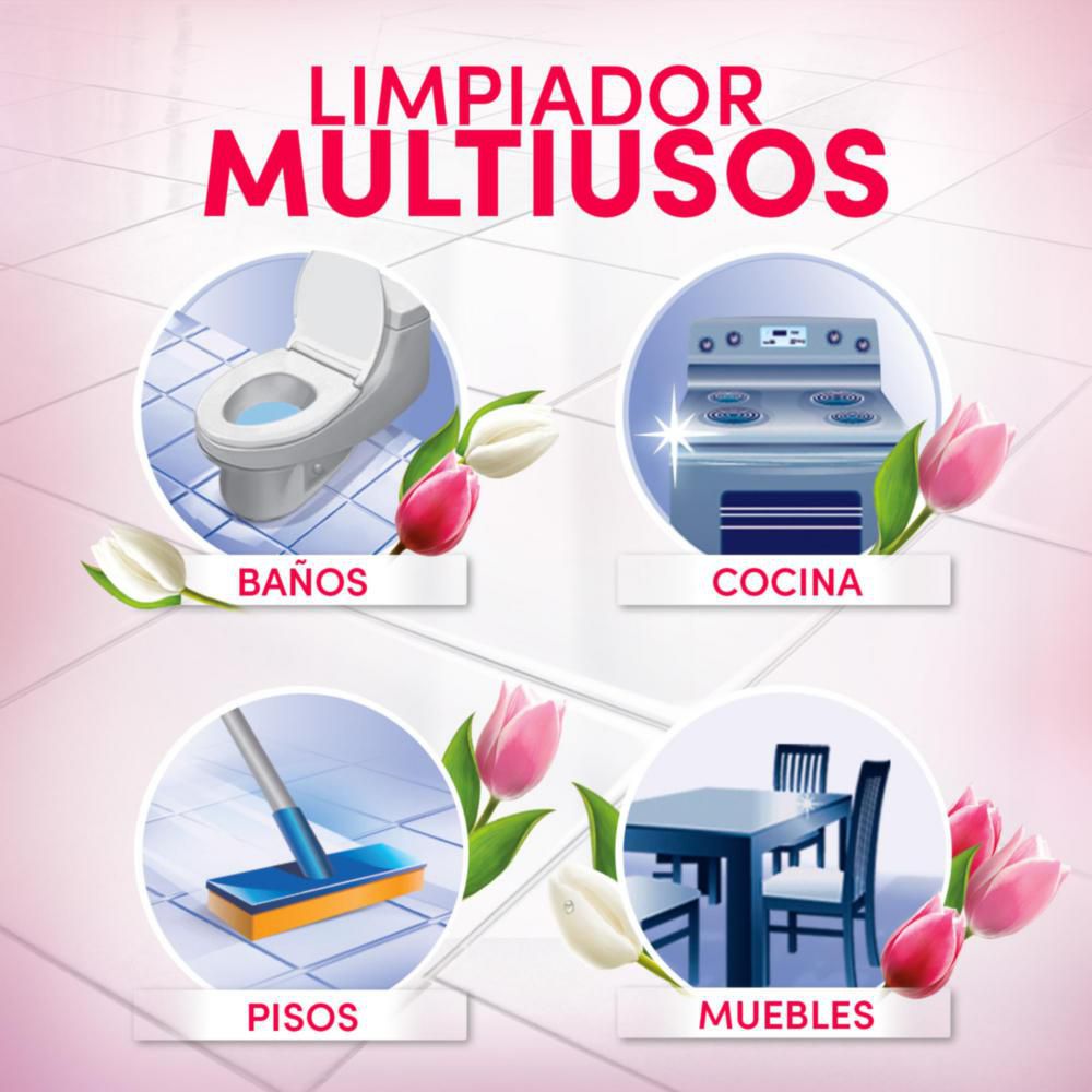 Limpia Pisos FABULOSO Frescura Antibacterial Floral (3000  ml) img #6