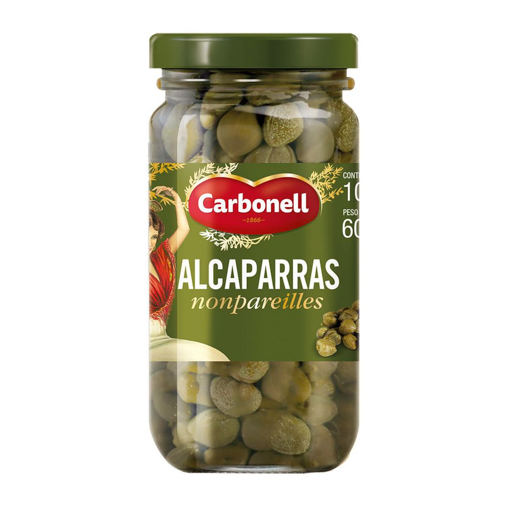 Alcaparras CARBONELL MARCA EXCLUSIVA nompareilles (60  gr) img #1