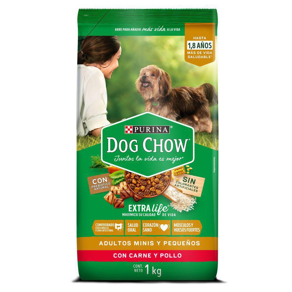 Adulto PURINA DOG CHOW Razas Pequeñas (1000  gr) img #1