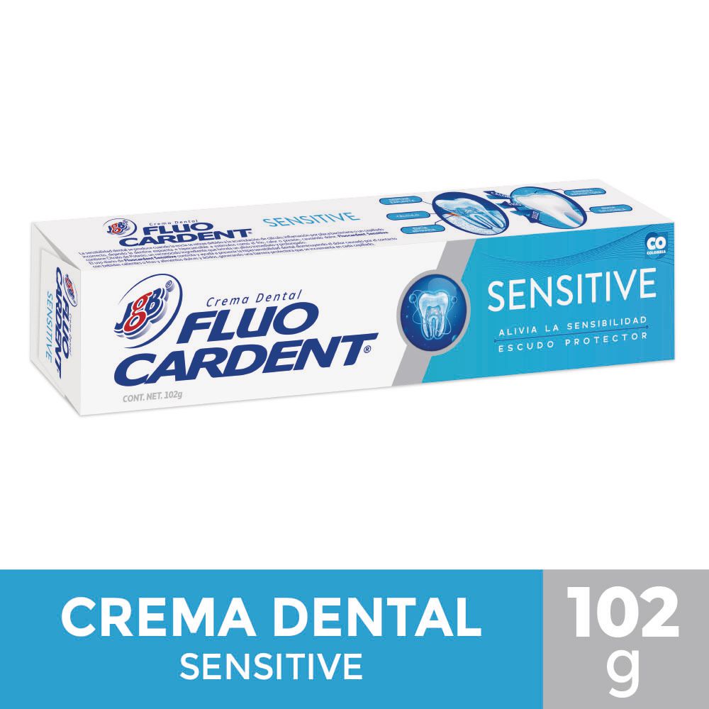 Crema dental FLUOCARDENT sensitive (75  ml)