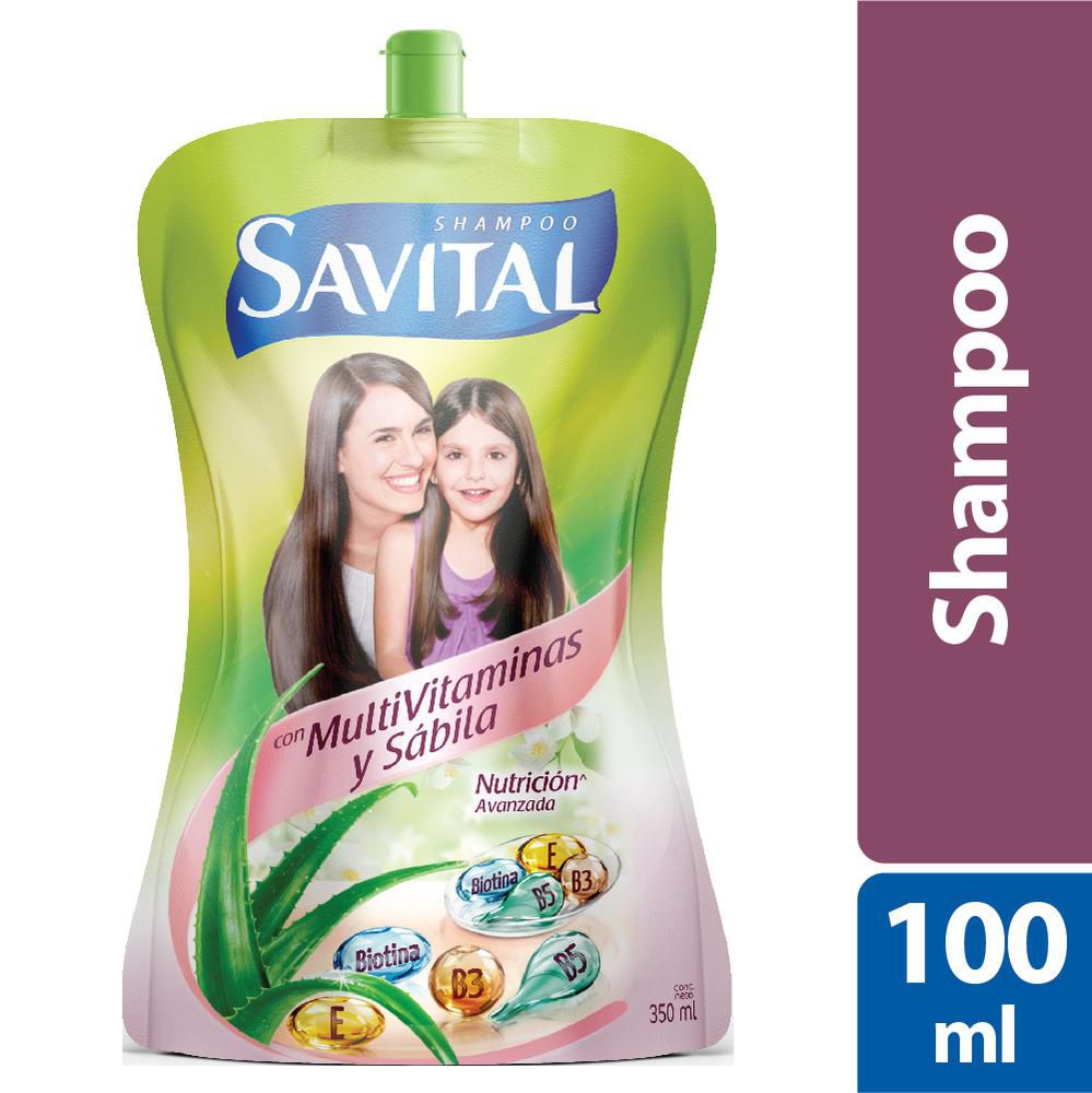 Shampoo SAVITAL Multivitaminas (100  ml) img #2