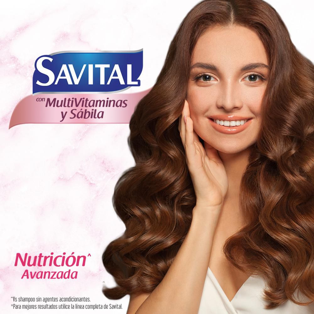 Shampoo SAVITAL Multivitaminas (100  ml) img #5