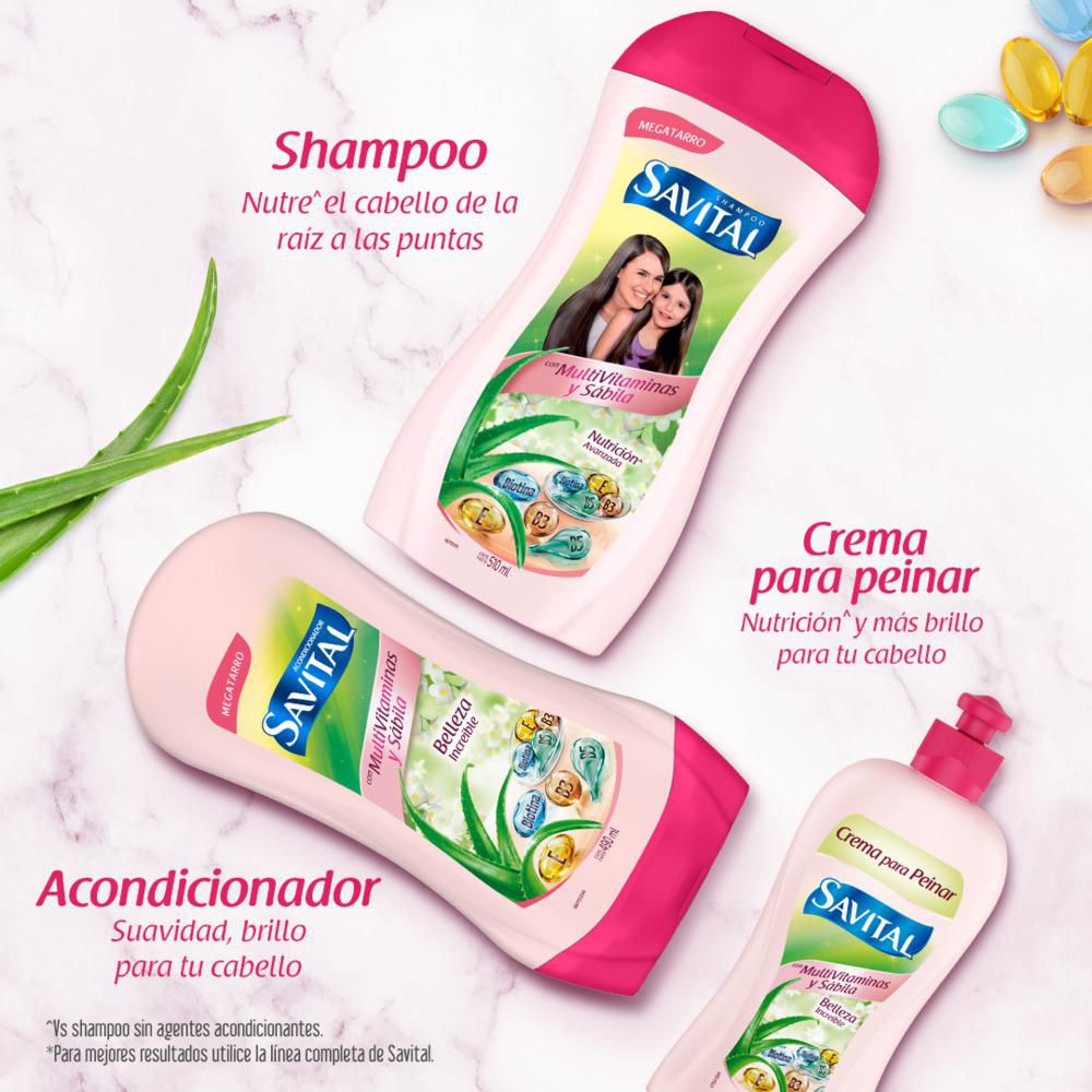 Shampoo SAVITAL Multivitaminas (100  ml) img #6