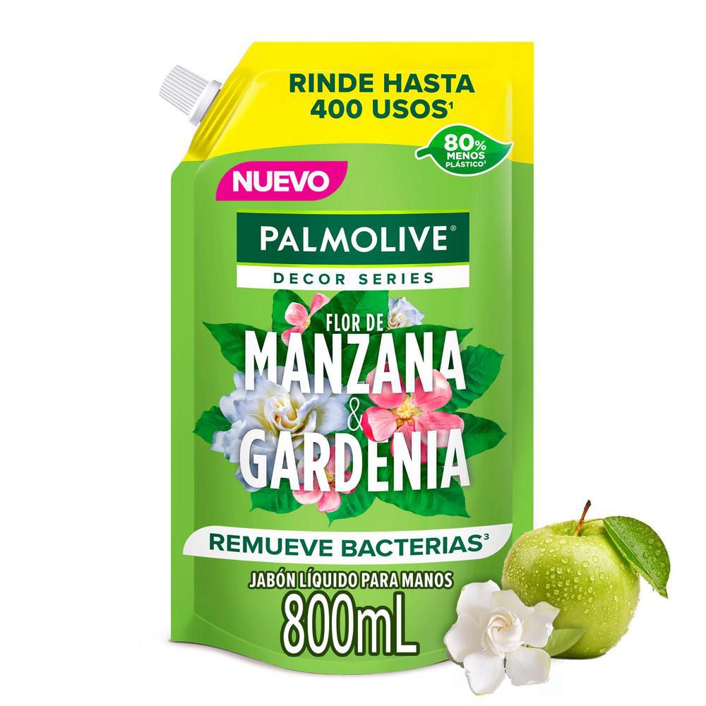 Jabón líquido para manos PALMOLIVE manzana (800  ml)