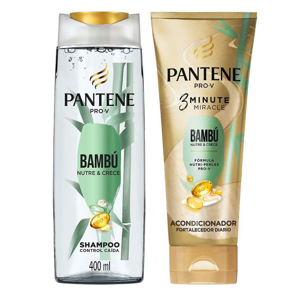 Shampoo PANTENE bambú nutre y crece  (570  ml) img #1
