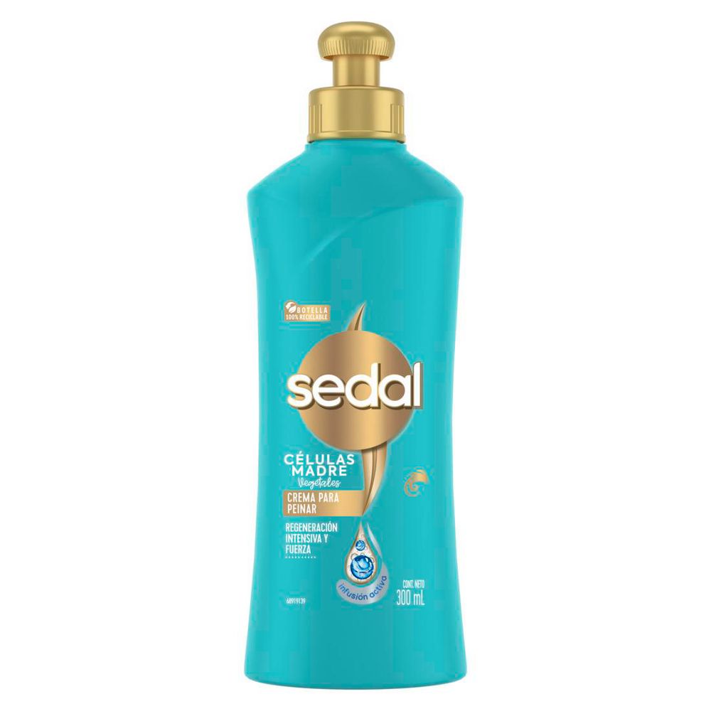 Crema Para Peinar SEDAL Células Madres Vegetales (300  ml)