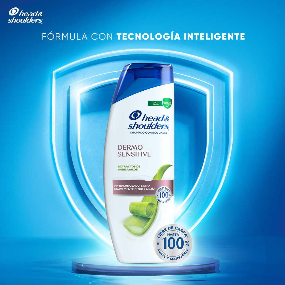 Shampoo H&S dermo sensitive extracto de sábila (555  ml) img #2