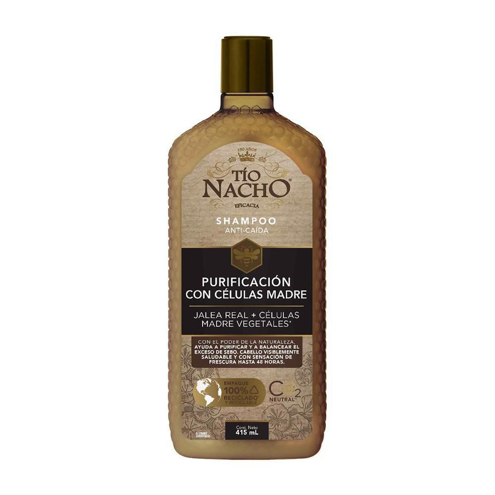 Shampoo TIO NACHO anticaída con células madre (415  ml)
