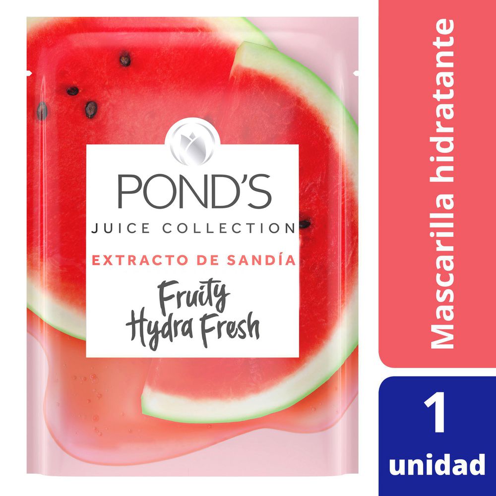 Mascarilla Facial PONDS Fruity Hydra Fresh Sandia (26  gr)