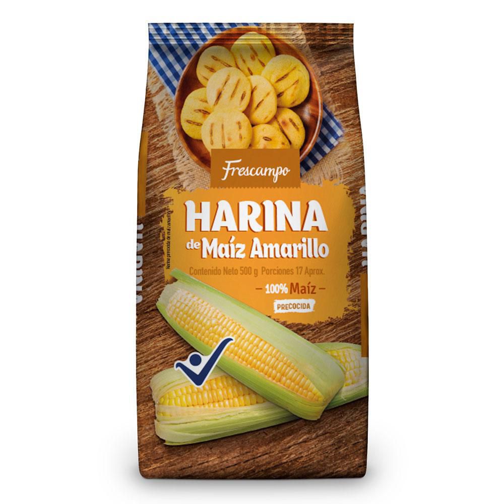 Harina FRESCAMPO de maíz amarillo (500  gr) img #1