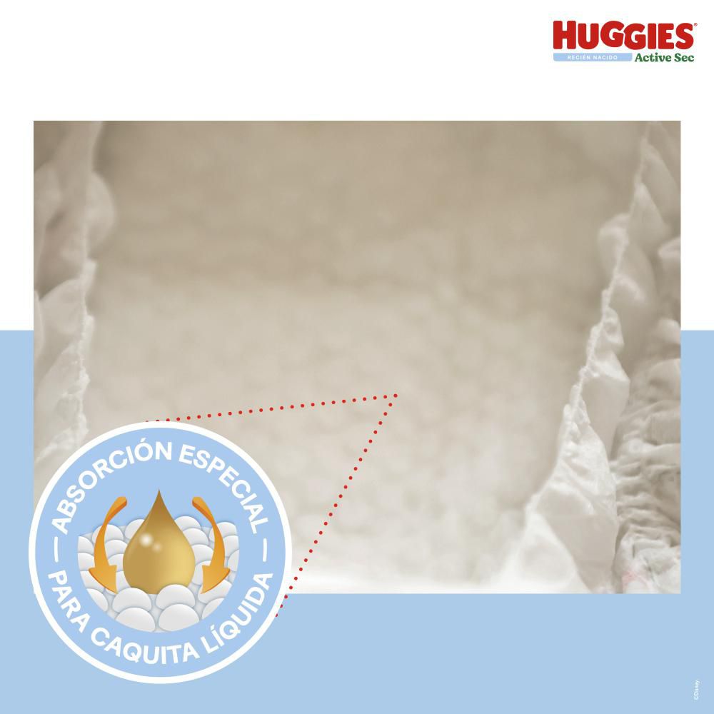 Pañales HUGGIES active sec 1  P (25  und) img #5