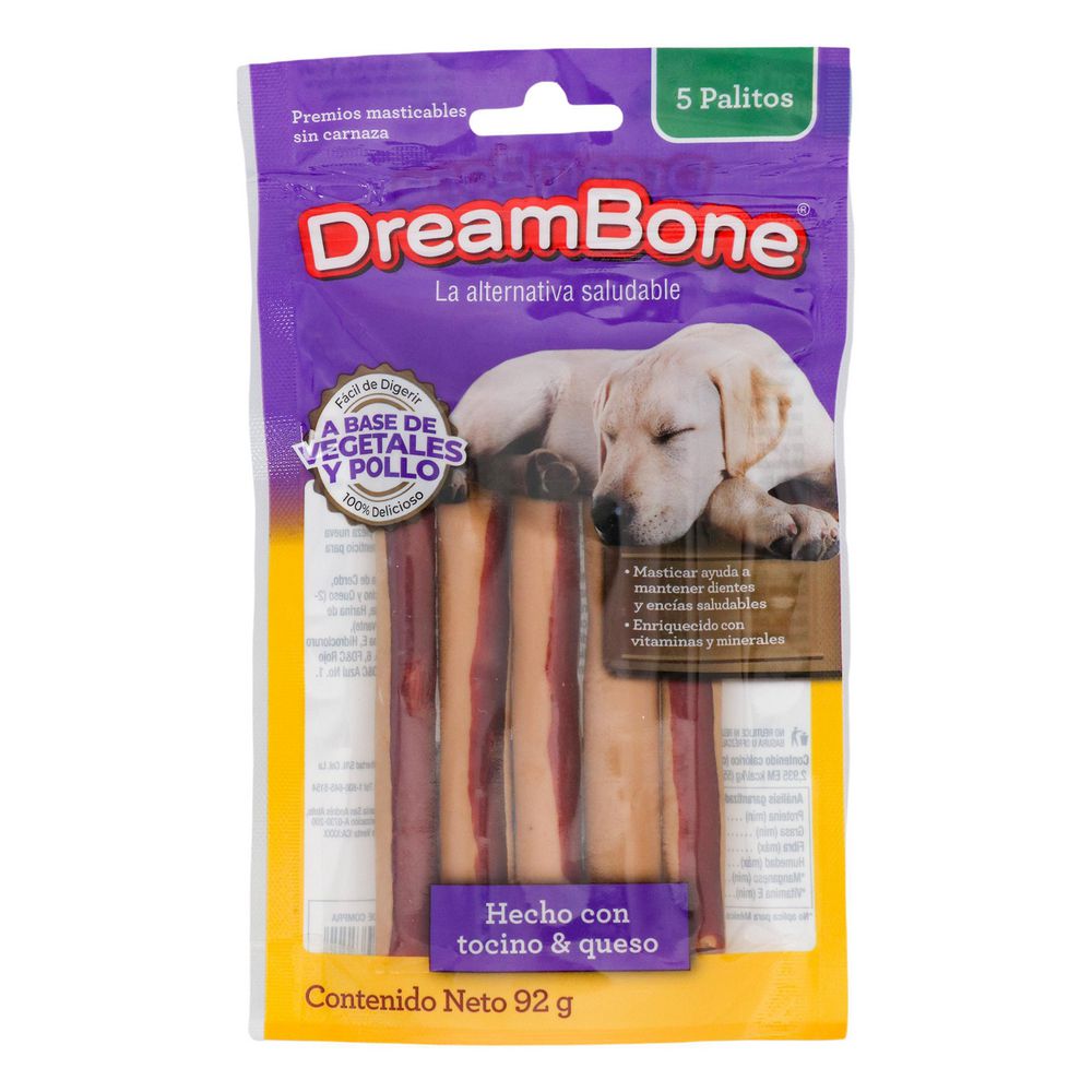 Snack para perros DREAMBONE a base de vegetales y pollo (92  gr) img #1
