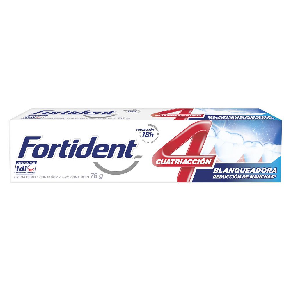 Crema Dental FORTIDENT Blanqueadora (76  mm) img #2