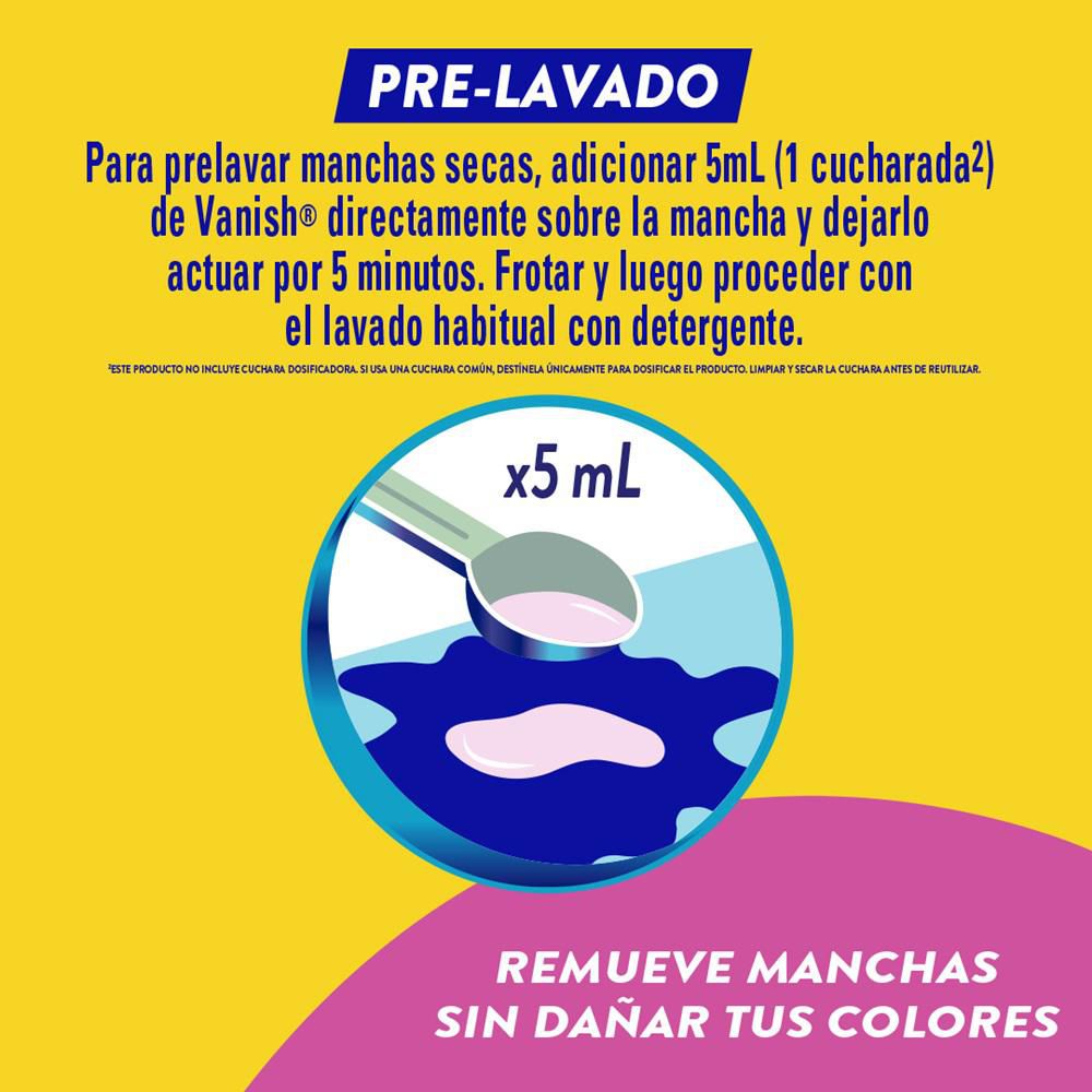 Quitamanchas VANISH líquido (1800  ml) img #3