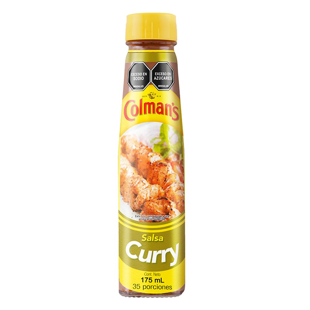Salsa curry COLMANS botella (175  ml) img #2