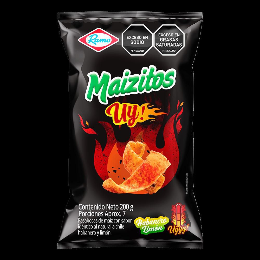 Pasabocas Maizitos RAMO Uy! Habanero Limón (200  gr) img #2
