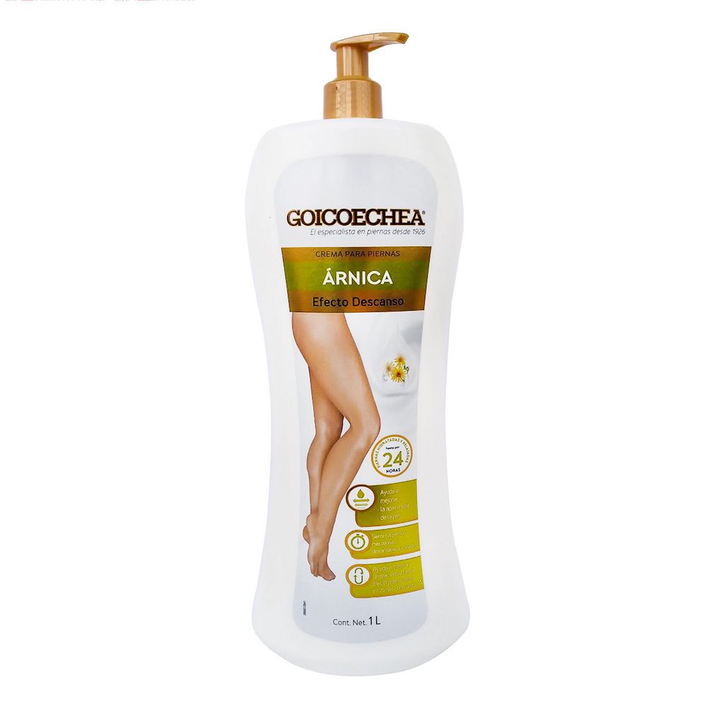 Crema Piernas Arnica Efecto Descanso GOICOECHEA 1  lt