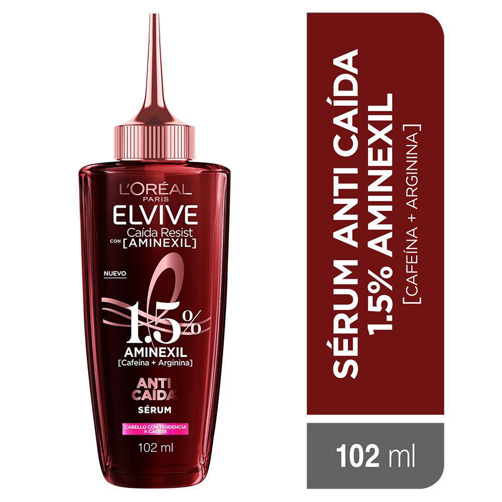 Sérum capilar ELVIVE caída resist aminexil (102  ml)