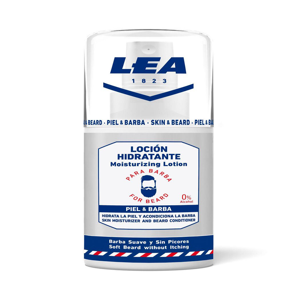 Loción facial LEA hidratante piel y barba (75  ml)