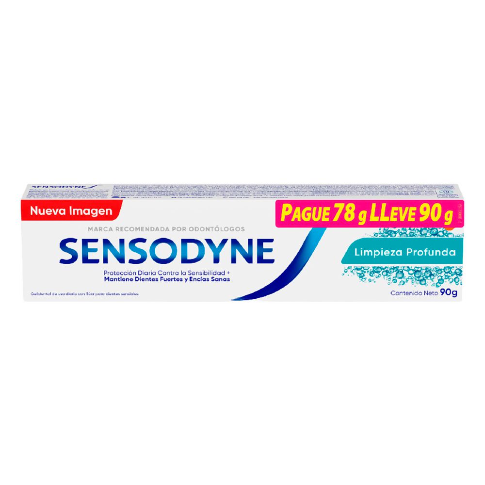 Oferta crema SENSODYNE DENTAL LIMPIEZA PROFUNDA (56  ml) img #1