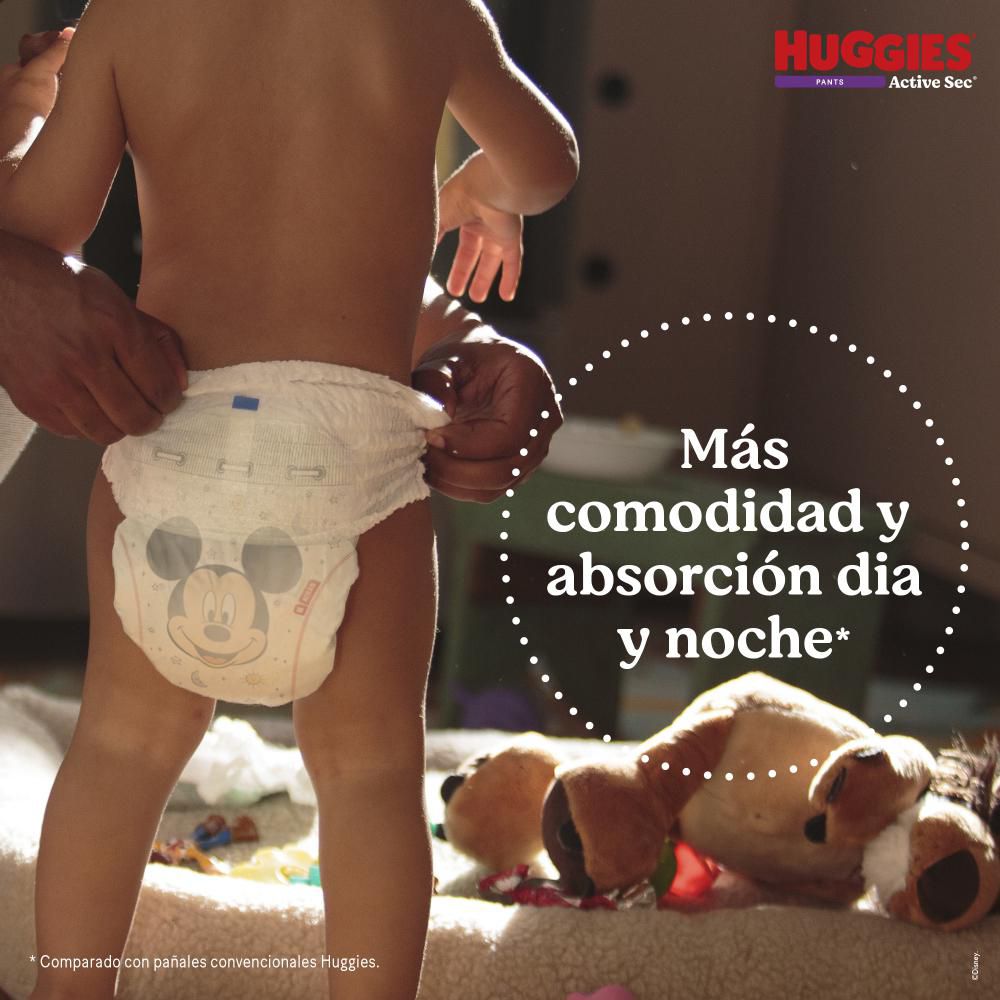 Pañales HUGGIES active ec (44  und) img #4