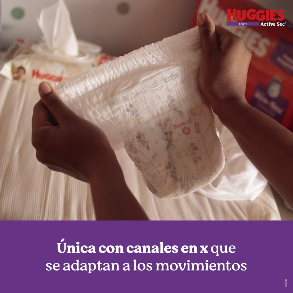 Pañales HUGGIES active ec (44  und) img #6