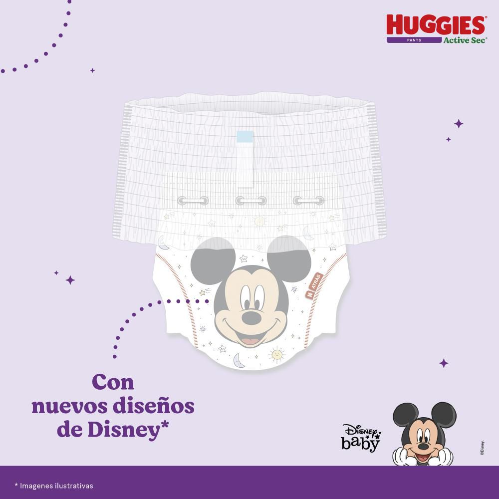 Pañales HUGGIES active ec (44  und) img #8