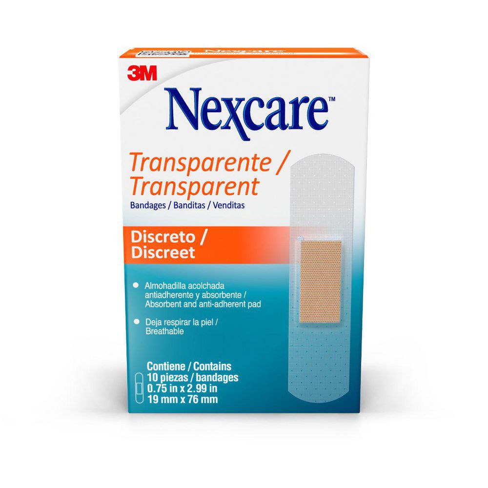 Banditas NEXCARE Transparente (10  und) img #2