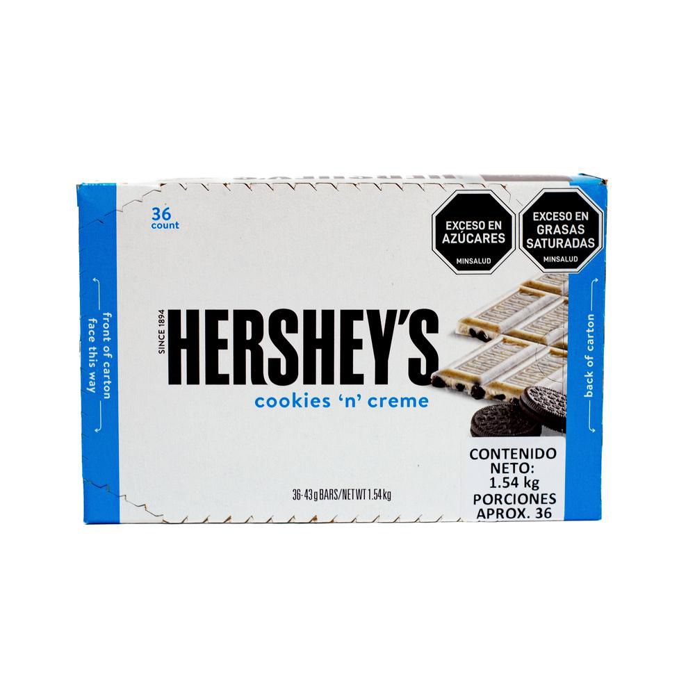 Chocolates HERSHEYS cookies n creme (1548  gr)