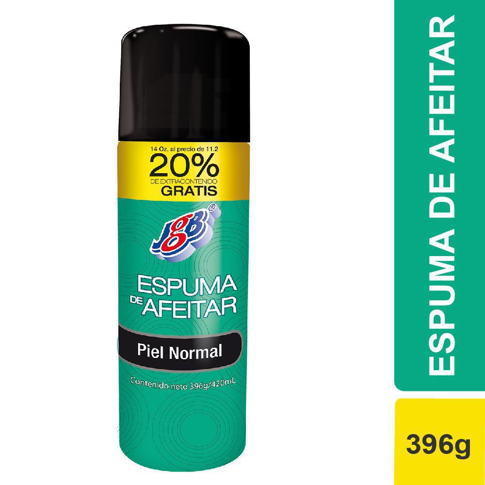 Espuma J.G.B de afeitar para piel normal (420  ml) img #1