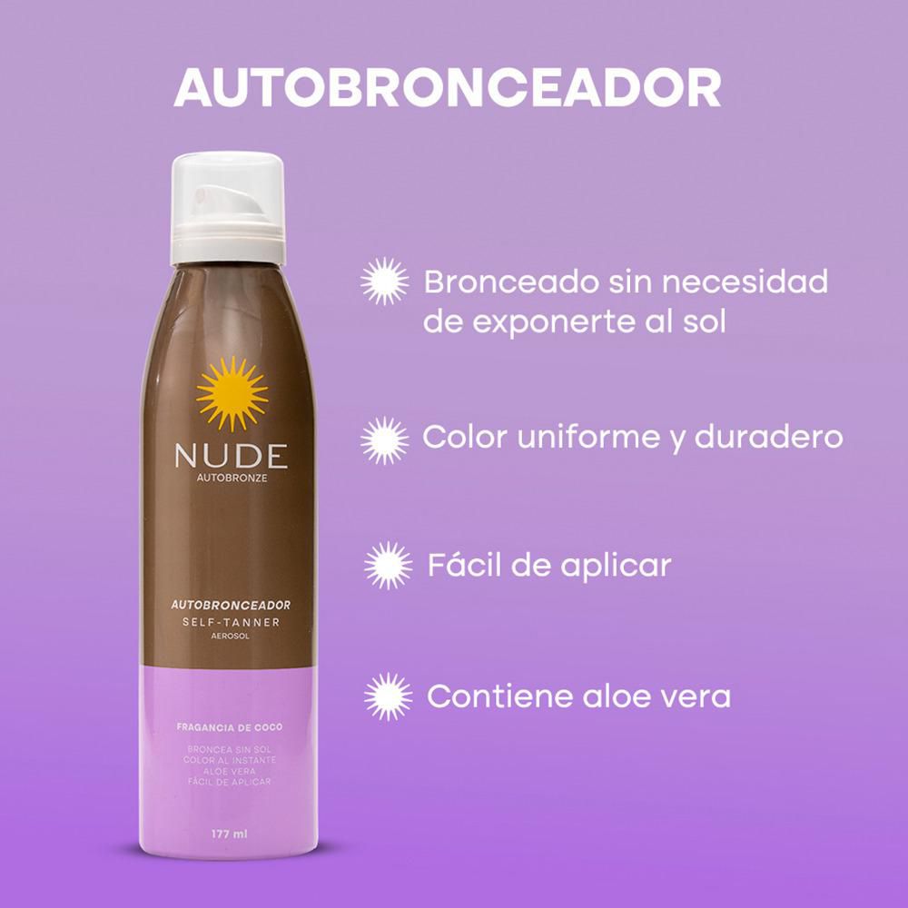 Autobronceador NUDE en aerosol (177  ml) img #4