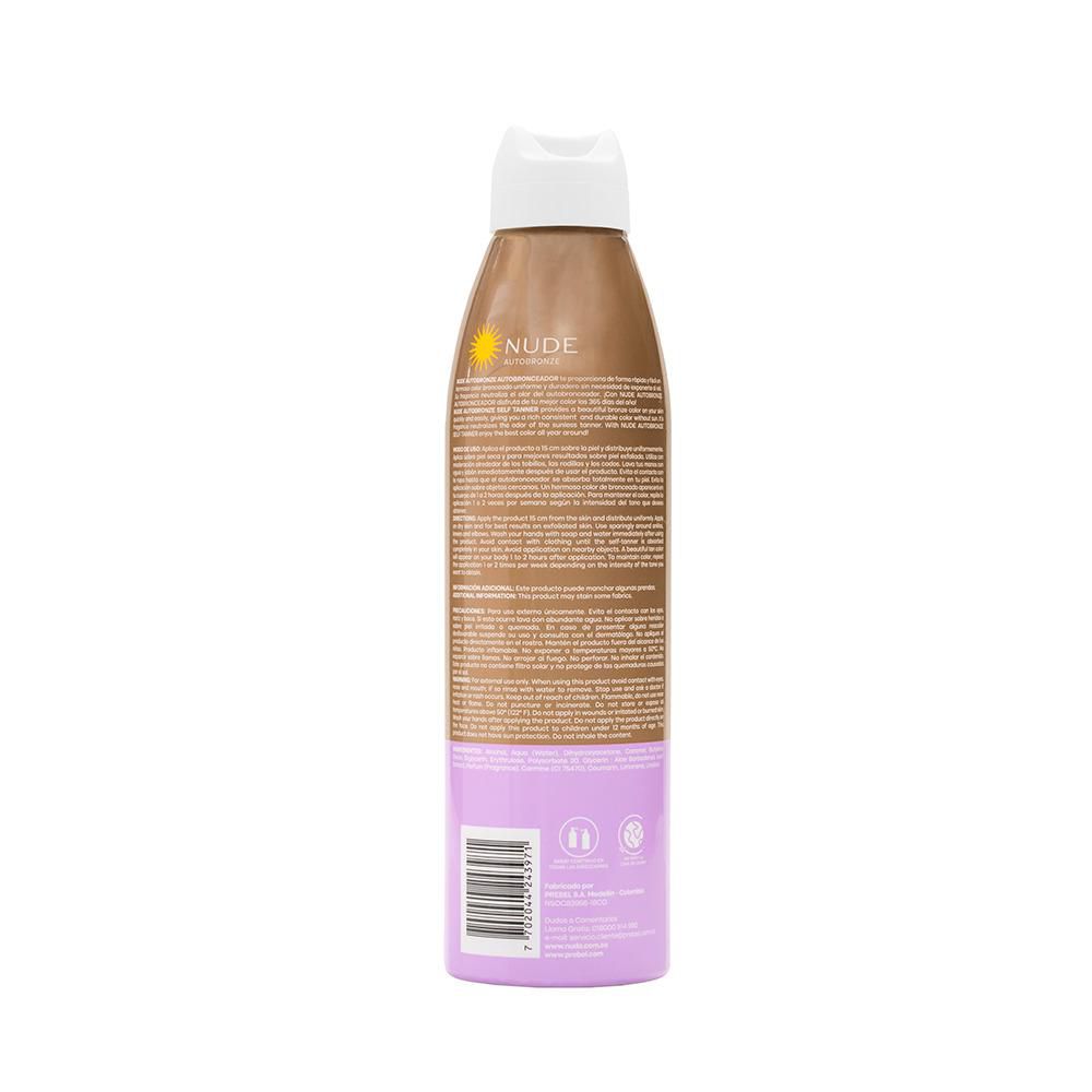 Autobronceador NUDE en aerosol (177  ml) img #6