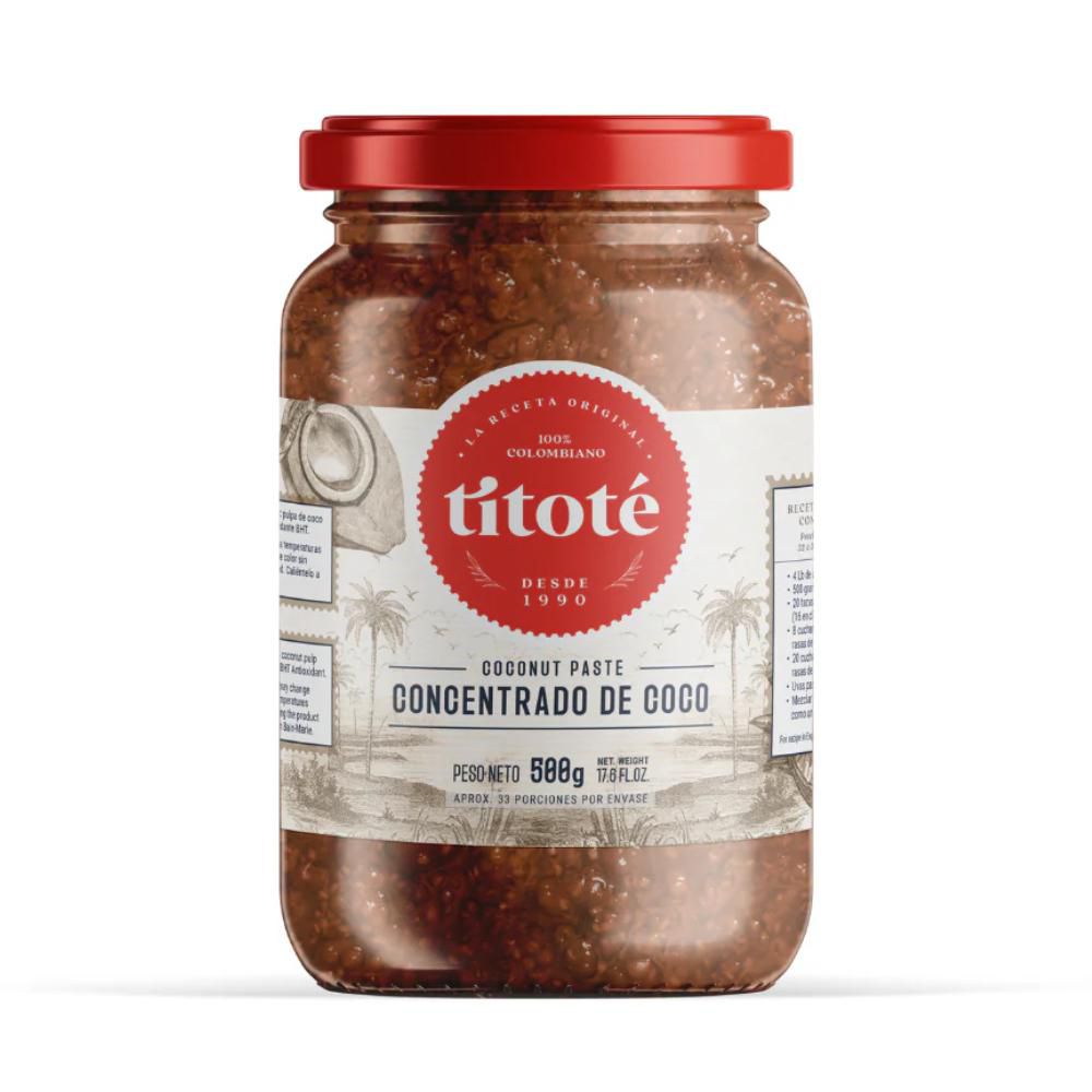 Aceite de coco TITOTE concentrado (500  gr)