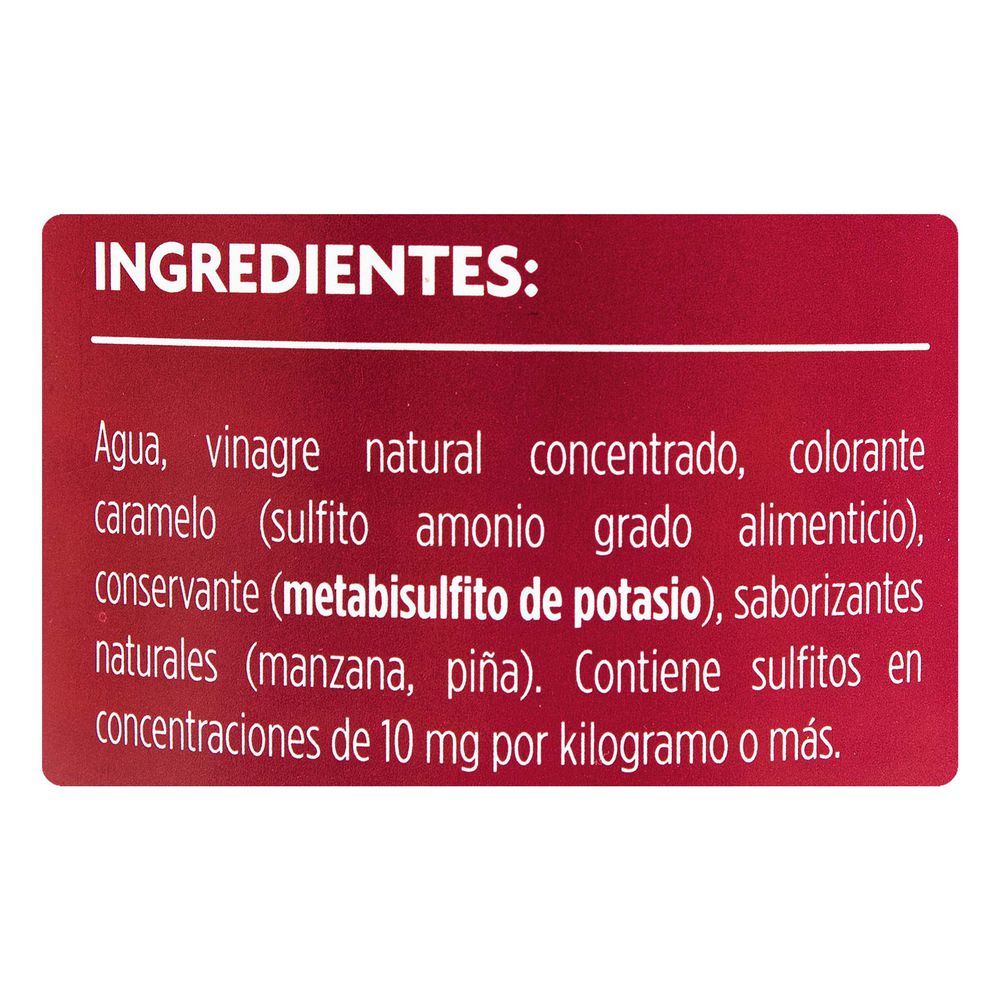 Vinagre de frutas FRESCAMPO sabor natural (1000  ml) img #3