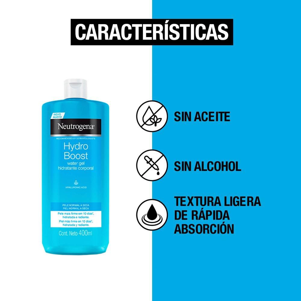 Crema corporal NEUTROGENA hydro boost (400  ml) img #3